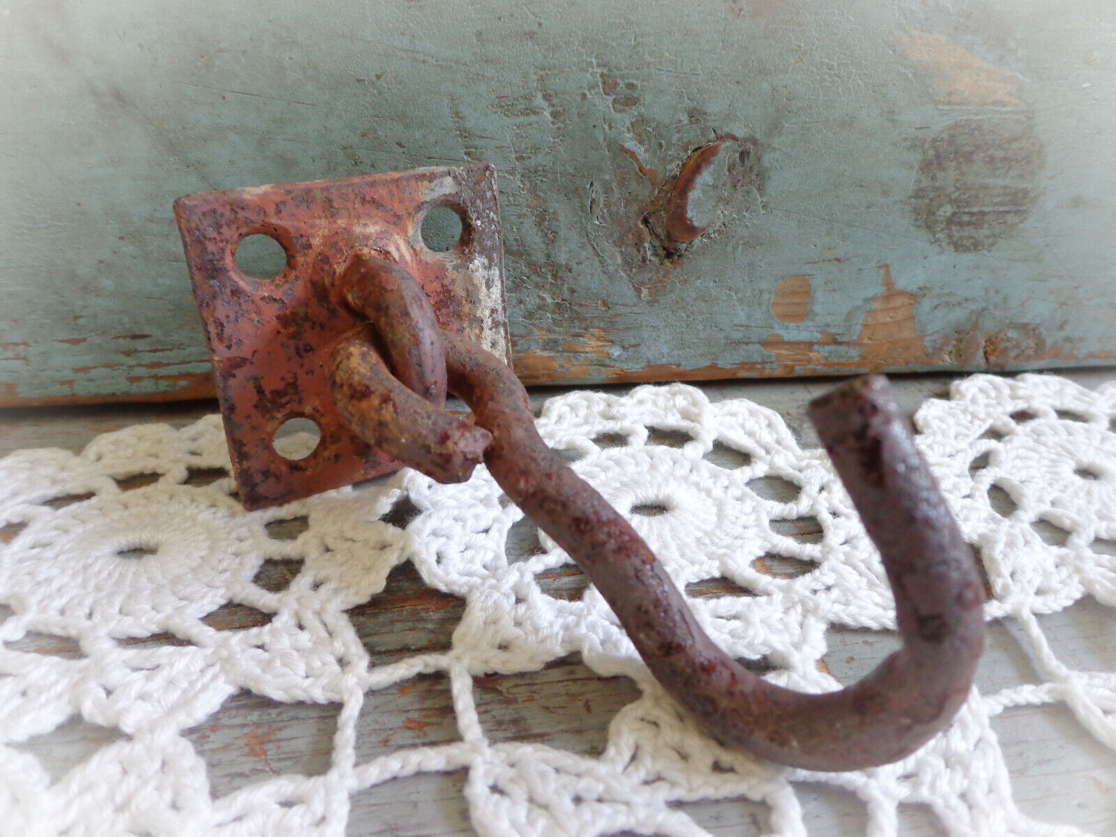 rustic vintage wall hook antique farmhouse hooks
