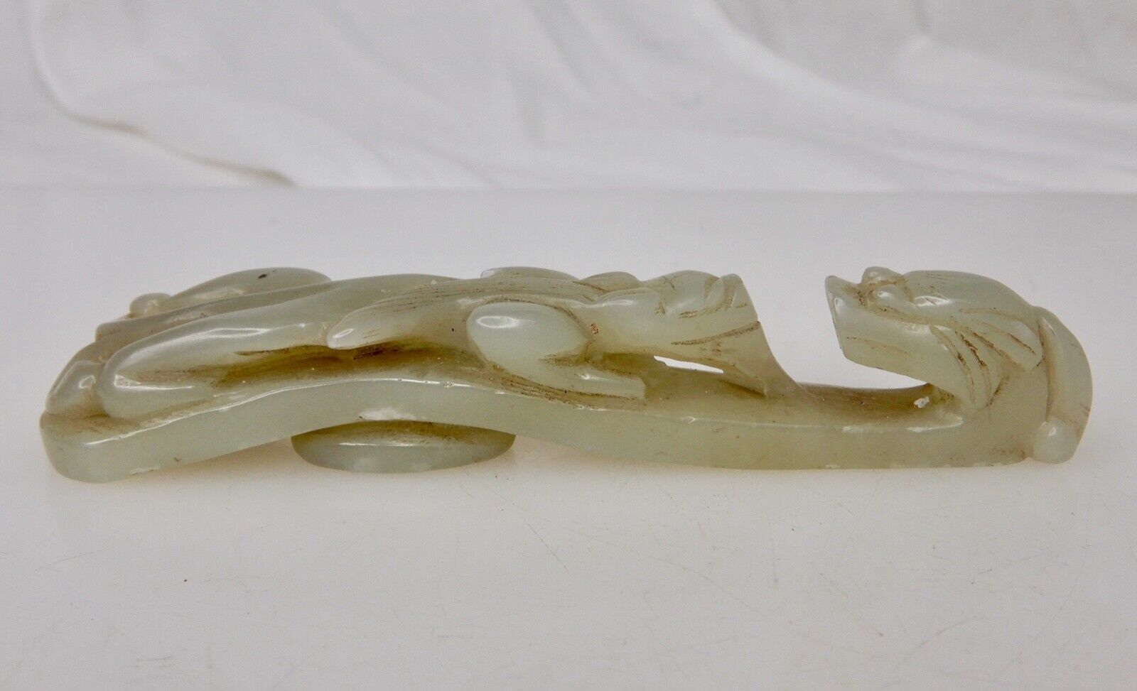 Chinese Carved Jade Hook  –  84014