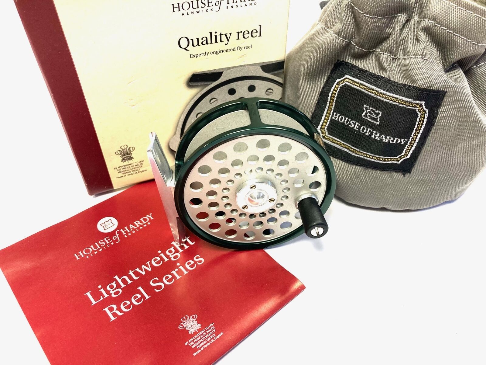 Hardy Tealweight II Green Finish Trout Fly Reel 2 11/16th With Case Box Rare ...