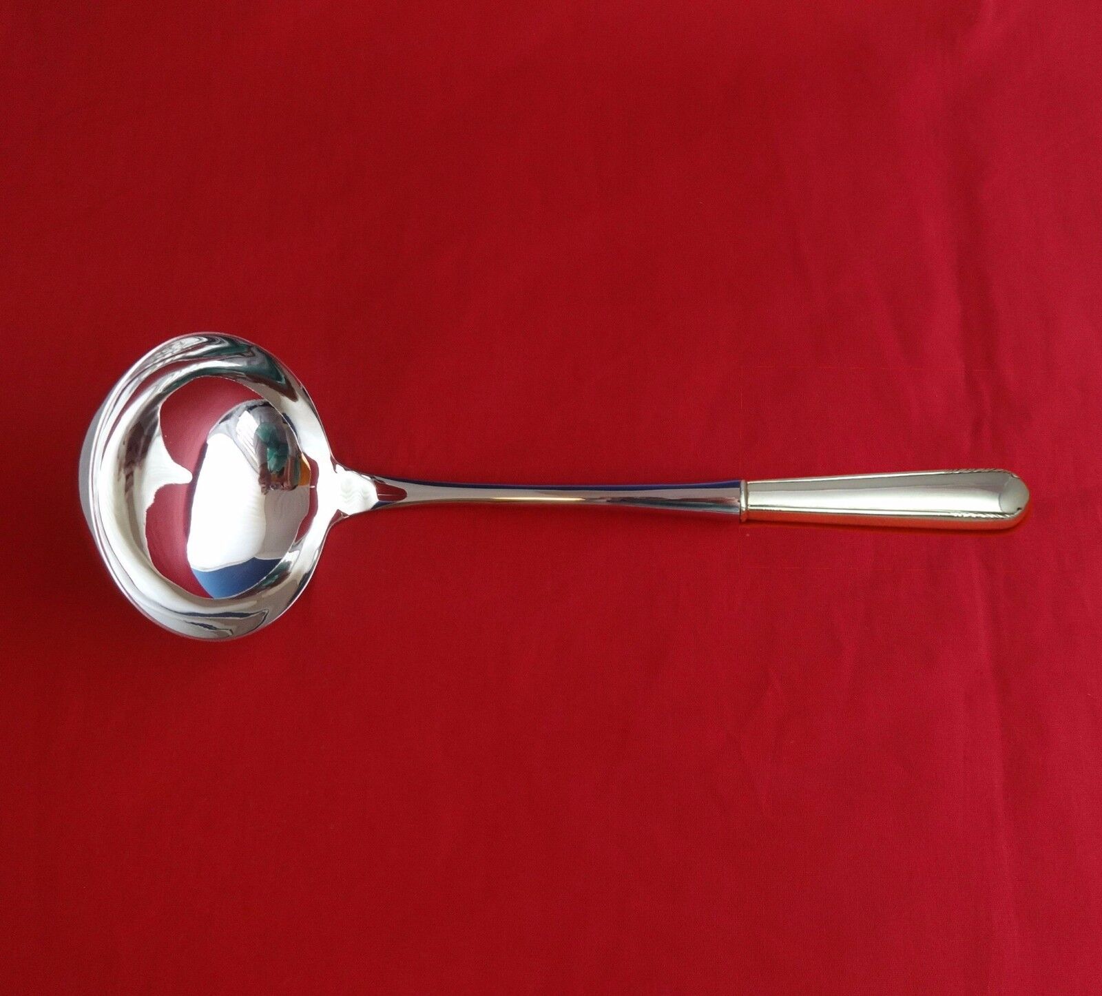 Silver Stream by Manchester Sterling Silver Soup Ladle HH WS Custom 10 1/2\