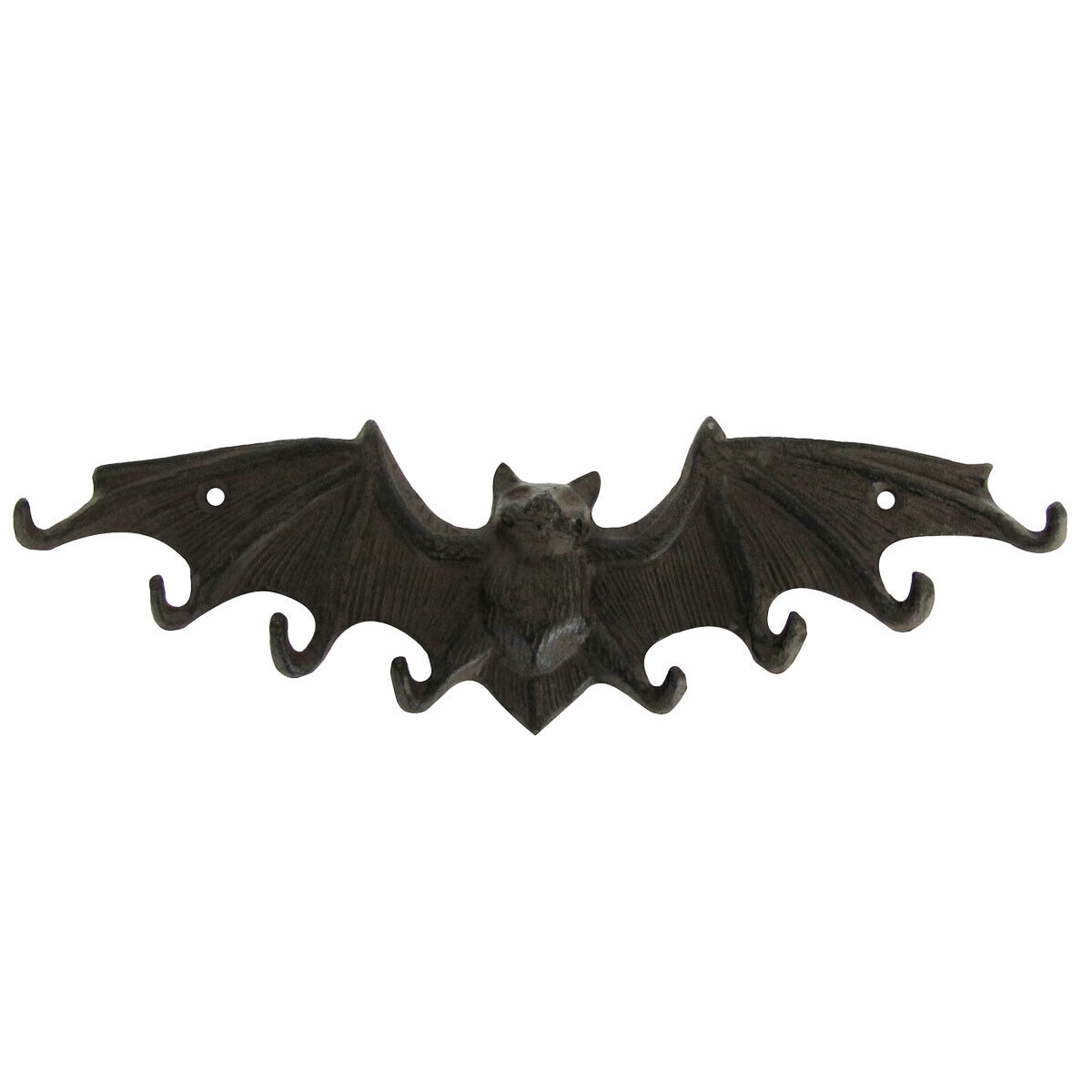 Cast Iron Wall Mount Fruit Bat Wings Key Holder Hook Gothic Coat Hat Rack Hooks