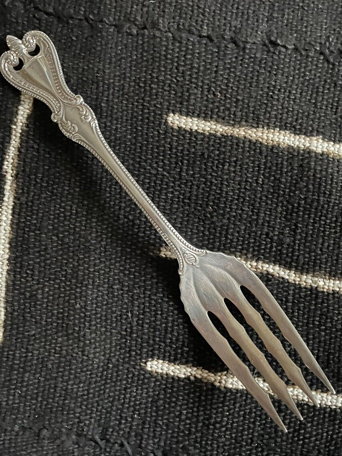 Towle Trout Dessert Fork Old Colonial 1895 Sterling Silver 6