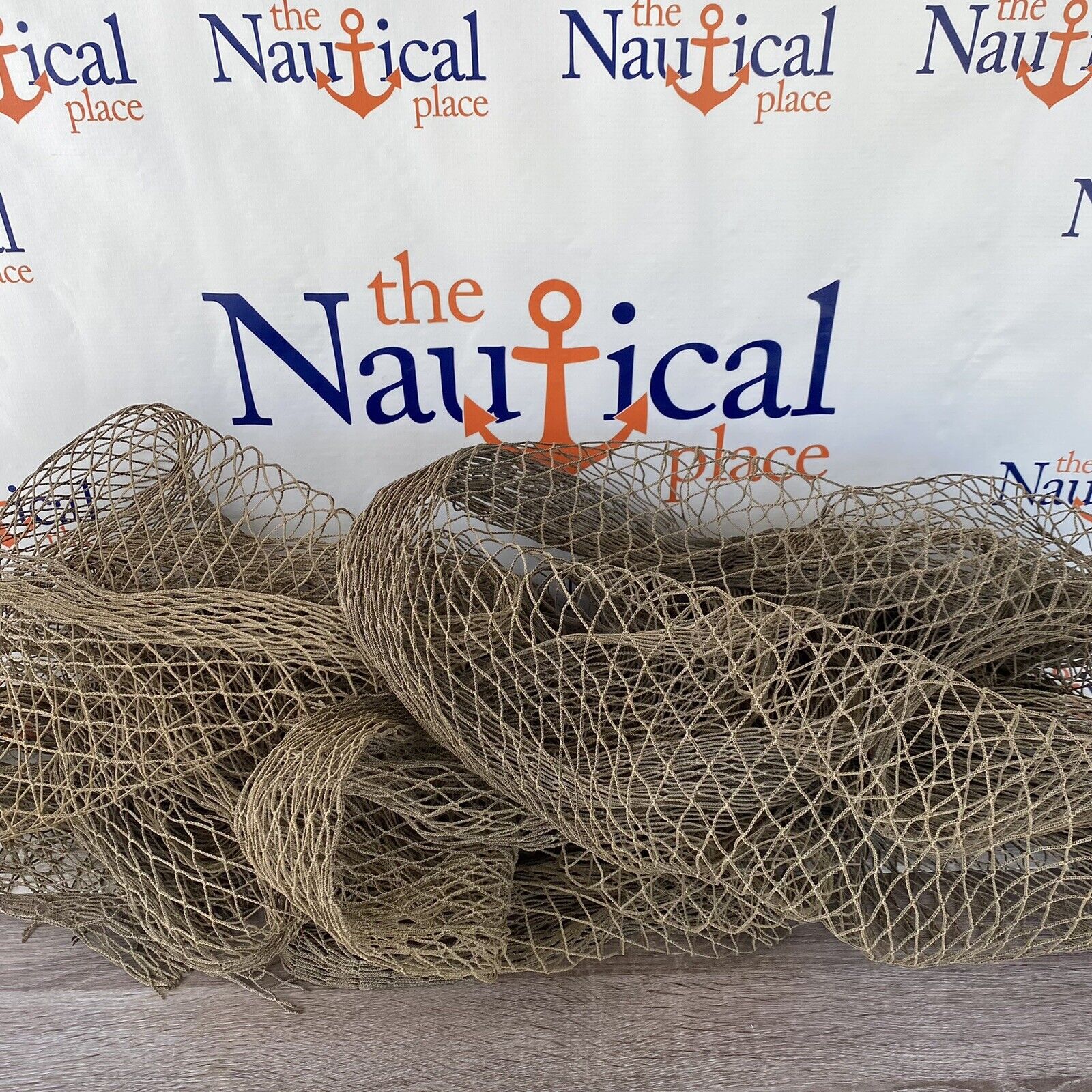 Large Authentic Fishing Net Cut From Real Commercial Fish Netting - 5ft x 100ft