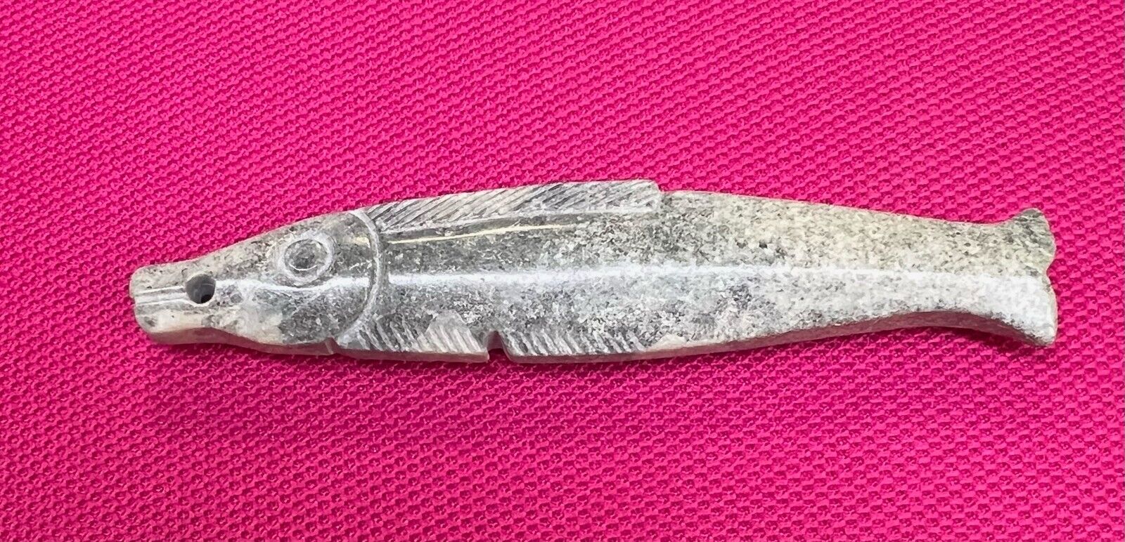 Antique Chinese Jade Fish, Shang Dynasty.  3 1/2 inch