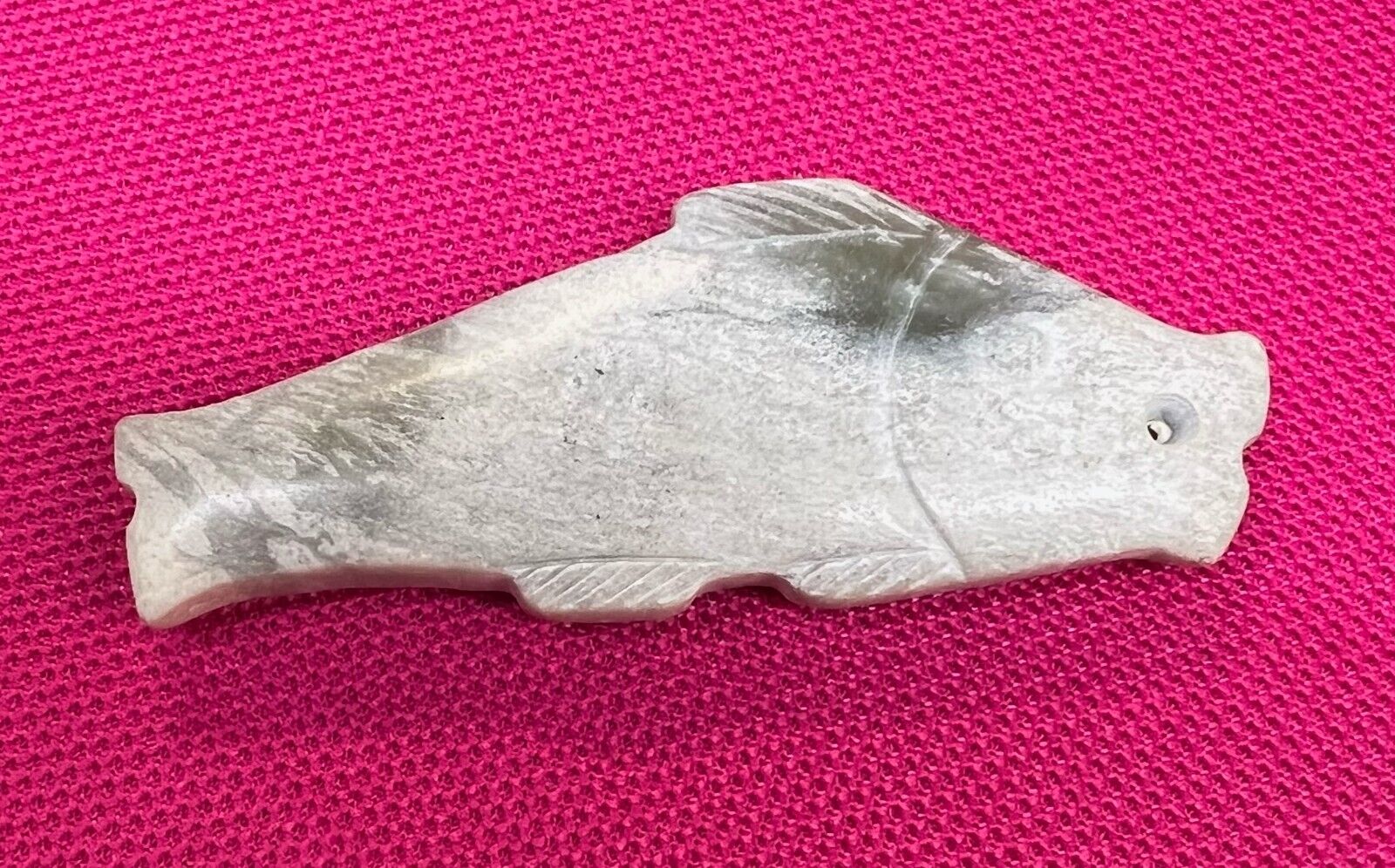 Antique Chinese Jade Fish, Shang Dynasty.  2 3/4 inch