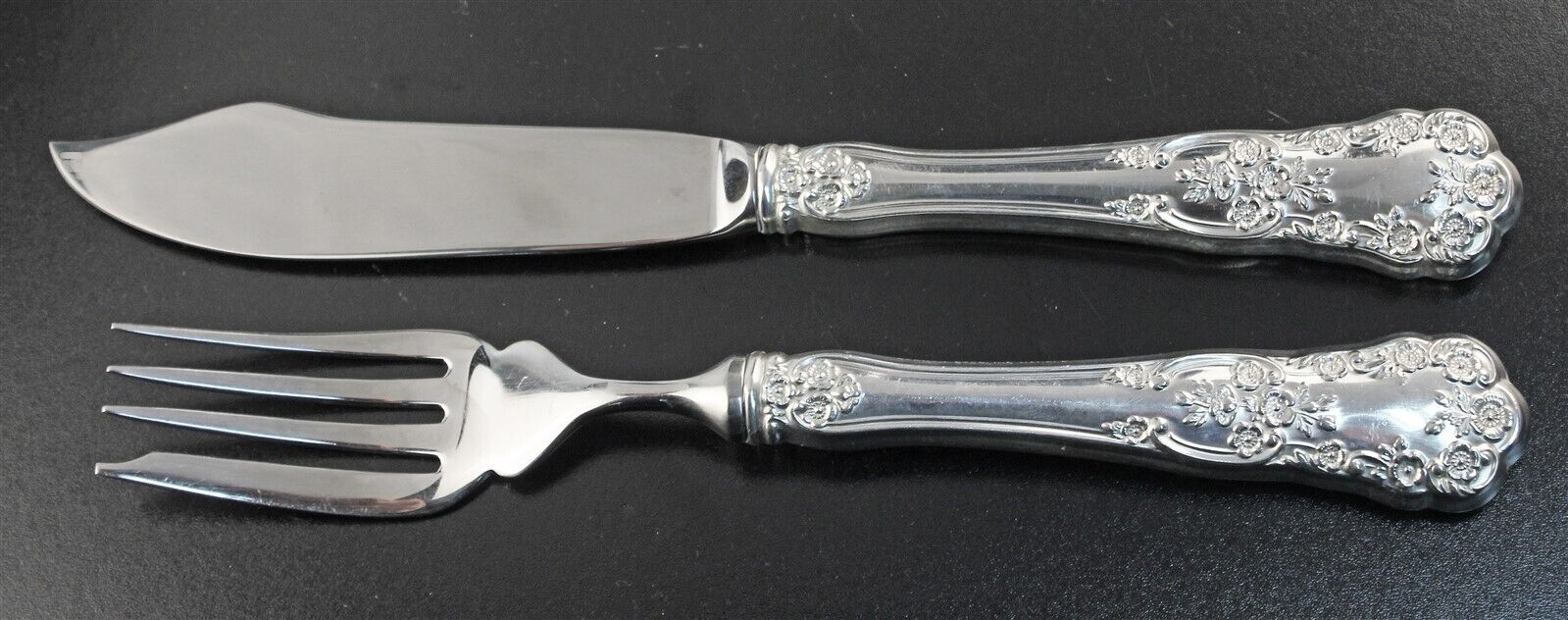 Gorham Sterling BUTTERCUP Individual Fish Knife & Fish Fork