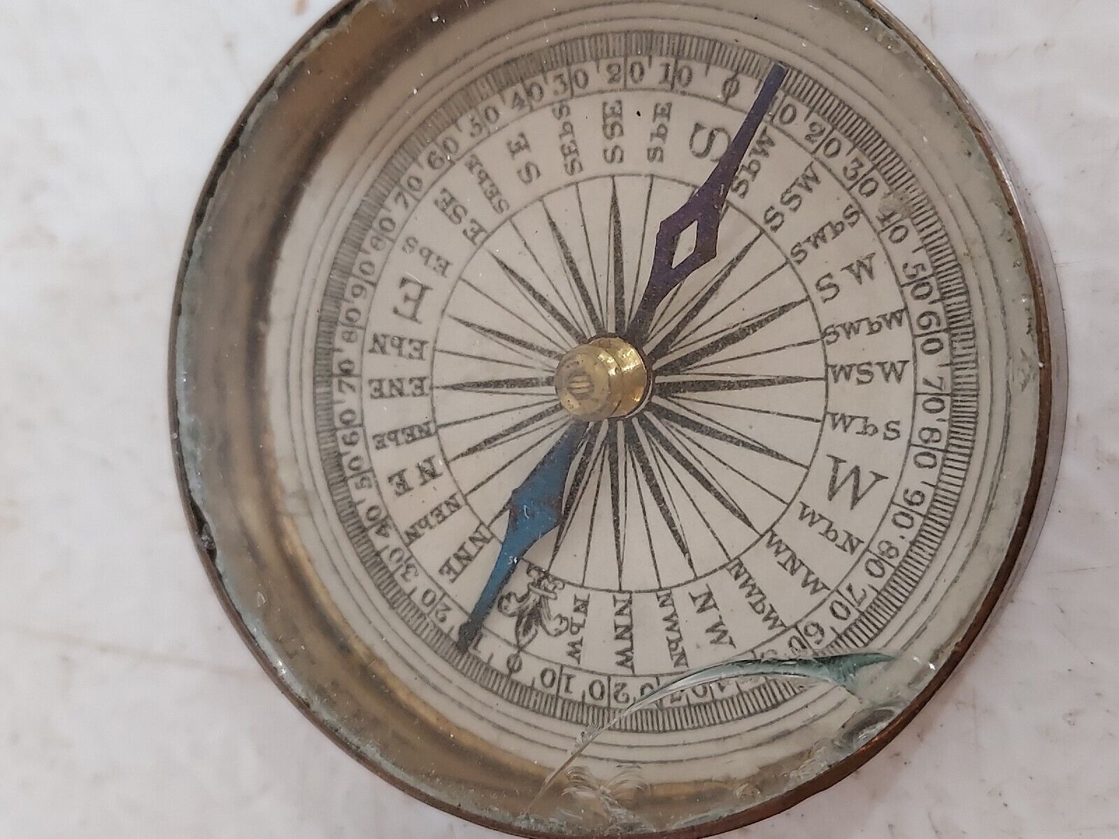 Antique Bass Compass