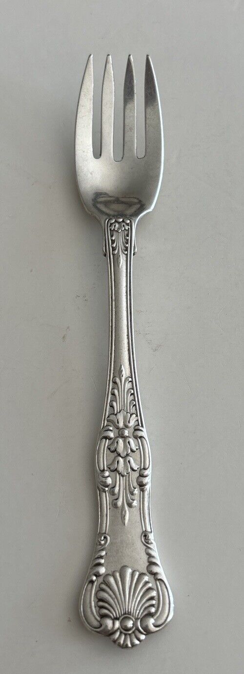6.25” Vintage Tiffany Co English King EP Fish ? Knife Electroplated Silverplate