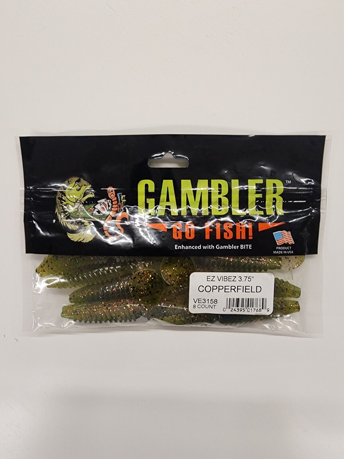 Gambler Go Fish Copperfield Lures 8ct