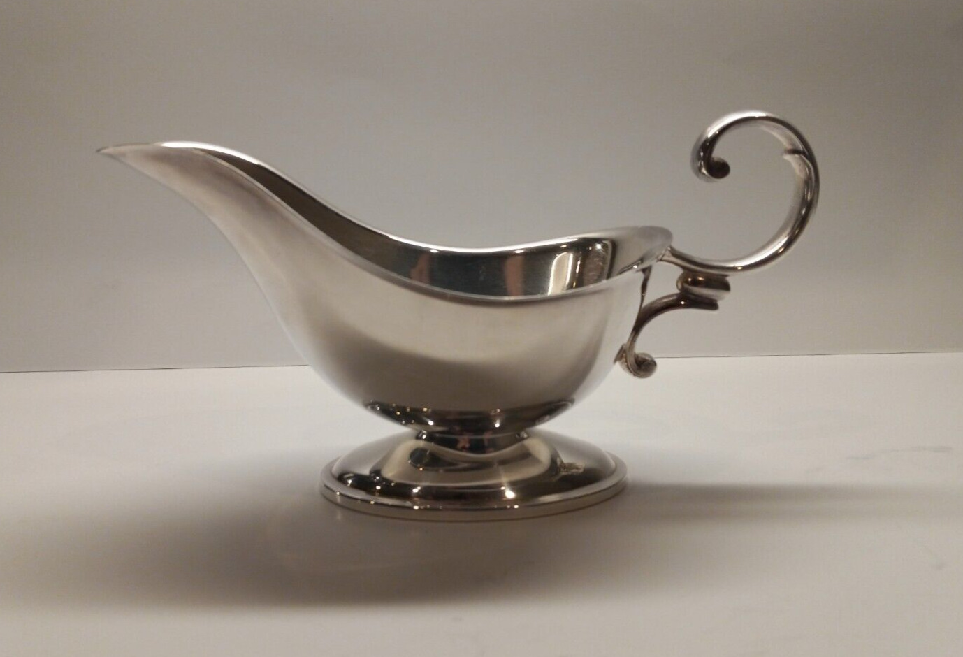 Elegant Scorpion Minimalist Silver Plated Gravy Boat, Bowl, or Display Piece