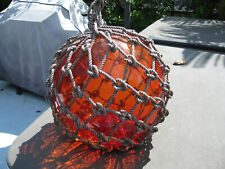  Japanese Glass Fish Floats -Amber- Large picture