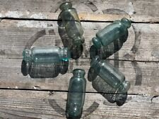 Japanese Antique Glass Fishing Float Set of 5 - Rollers - RefC picture