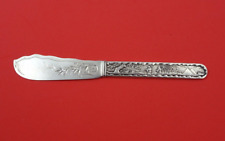 Pattern Unknown by Gorham Sterling Silver Fish Knife #7 FH AS bright cut 6 1/4
