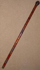 Antique Gadget Concealed Japanese Fishing Rod Walking Stick - Sculpted Shaft picture