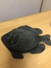 Fish Takaoka Bronze Tray Figurine 8.2 inch Japanese Metalwork picture
