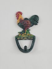 Rooster Cast Iron Towel Key Hook 5.5