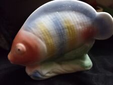  Pastel Color Porcelain Fish Figurine Statue 1990's 5