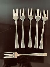 Viners  of Sheffield 6 Silver Service Cutlery Fish Fork 6¾