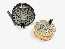 Hardy Featherweight Alloy 2 7/8″ Brook Trout Fly Reel LHW RHW With Spare Spool picture