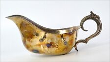 Vintage Victorian plated warming stand  Silver Gravy Boat  With Details picture