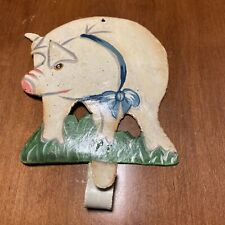 Vintage Primitive Metal Pig Hook picture