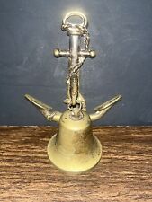 Vintage Bell Boat Ship Ηandmade Greek No. 513 (missing clapper) 5” picture
