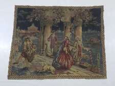 Vintage French Boating Scene Wall Hanging Tapestry 123x100cm picture