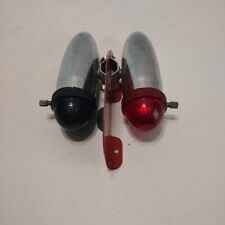 Seiss Toledo Navigation Position Lights Red & Green Vintage Boat Bike Made USA picture