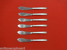 Craftsman by Towle Sterling Silver Trout Knife Set 6pc HHWS Custom Made picture