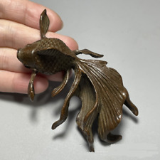 Asian Craft Fish Mascot Zhaocai Tea Pet Pen Holder Decorative Ornaments statue picture
