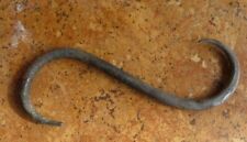 Vintage Antique Wrought Iron S Hook Meat Beam Game Hook Butchers Bacon Hook picture