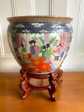 Chinese Porcelain Jardiniere /Fish Bowl picture