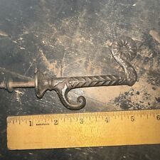 antique eastlake Style cast iron ornate hat & coat hook Robe Hook Reclaimed picture