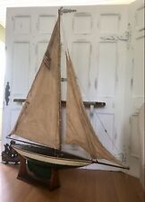 J Class ? Antique Pond Boat /pond Yacht Enterprise. Absolutely Beautiful picture