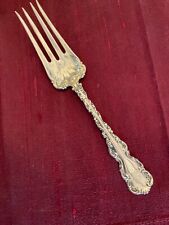 LOUIS XV by Whiting Mfg. Sterling Fish Fork/ Small Serving Fork-Mono ”S”——6 3/4” picture