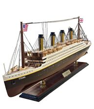 RMS Titanic Wooden Model 25