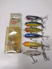 7 Vintage Heddon Baby Torpedo, One New In Box picture