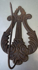 Vintage Ornate Cast Iron Victorian Wall Mount Hook Receipt Invoice Spike picture