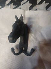 Vintage Horse Head Coat Hook Angled Head picture