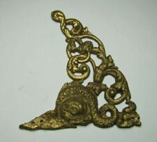 Old Brass Dauphin Koi Devil Fish Serpent Decorative Arts Hardware Element picture