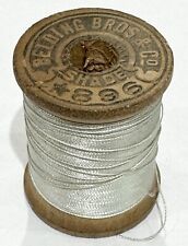VINTAGE Silk Thread BELDING BROS Pale Green Fly Fishing Fly Tying Sewing 896 picture