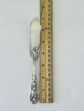 Individual Solid Fish or Butter Knife MOSELLE 1906 Silver Plate Grape Art Nouvea picture