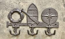 Cast Iron Nautical & Beach Themed Anchor Hook Coat Rack picture