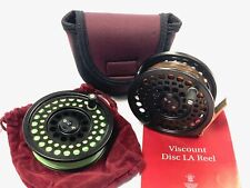 Hardy Viscount Disc LA 7/8 Trout Fly Reel With Spare Spool picture