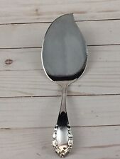 Georg Jensen Lily of The Valley Denmark Sterling Silver Large Solid Fish Server picture