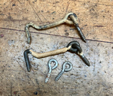 2 Old Hook -Eye 2-1/2” Screen Door Latch- Real Patina picture