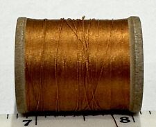 VINTAGE Silk Thread BELDING BROS Copper Orange Fly Fishing Fly Tying Sewing 63 picture