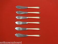 Reigning Beauty by Oneida Sterling Silver Trout Knife Set 6pc. Custom 7 1/2