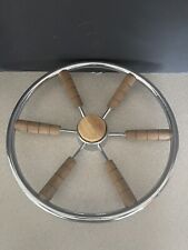 Vintage Century Mid Century Boat Steering Wheel- 16 Inches picture