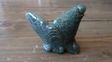 Small Hand Carved Chinese Jade Koi Fish Sculpture 2.5